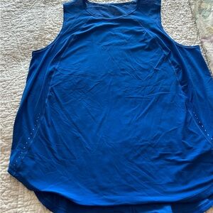 Lululemon Athletica Vibrant Blue Tank Top